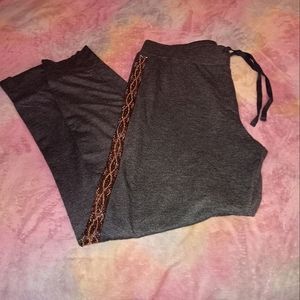 New Medium Logo Lounge Beaded Joggers